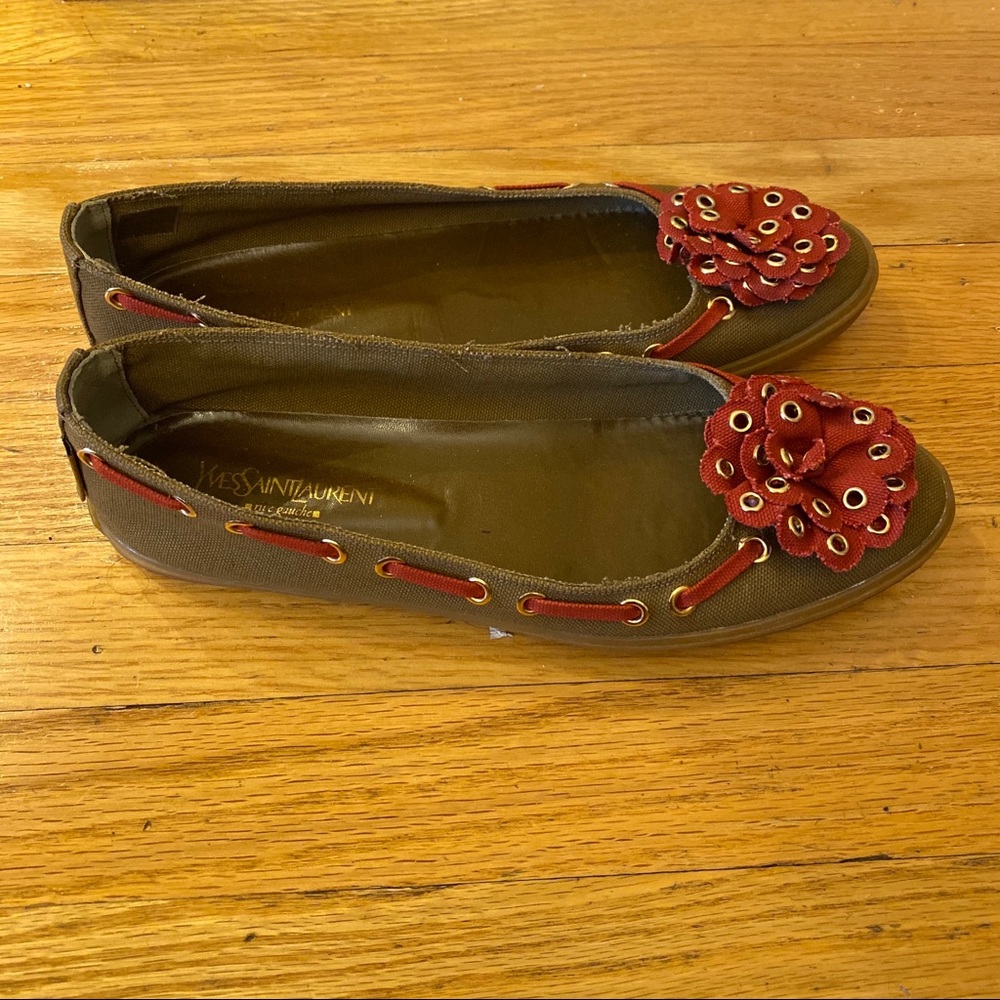 Yves Saint Laurent Flats Size 40